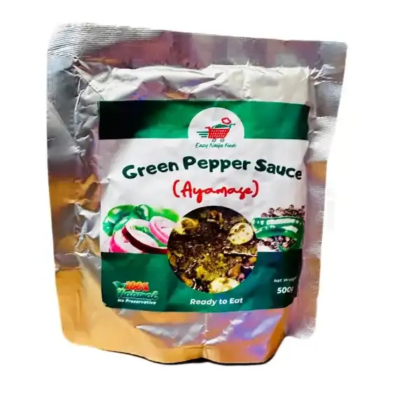 Easy Naija Green Pepper Sauce (Ayamase) 500g